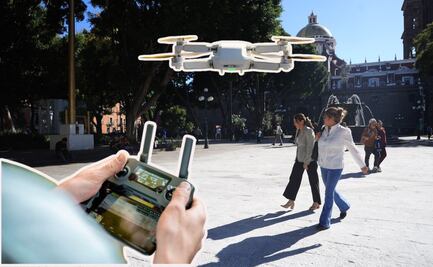 ¿Qué pasa en Puebla? Intriga la presencia de drones en varias colonias