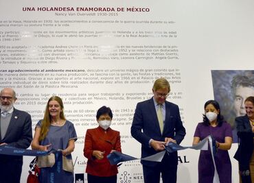 Lilia Cedillo inaugura la exposición “Una holandesa enamorada de México”