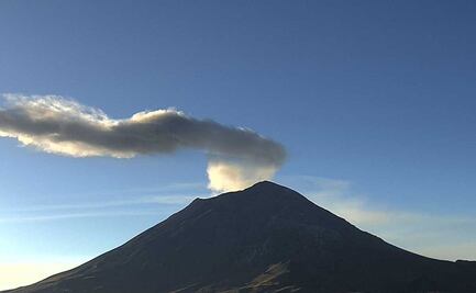 Prevén caída de ceniza del Popocatépetl en la ciudad de Puebla