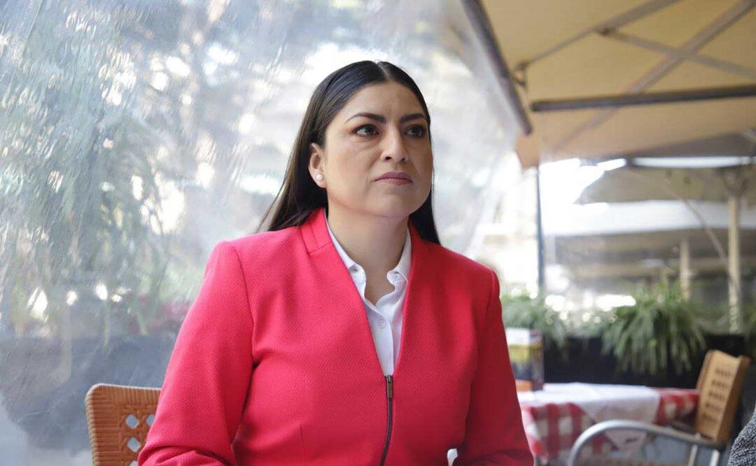 Claudia Rivera habló este lunes 30 de enero sobre el fallo del TEEP | Foto: Agencia Es Imagen para El Universal Puebla