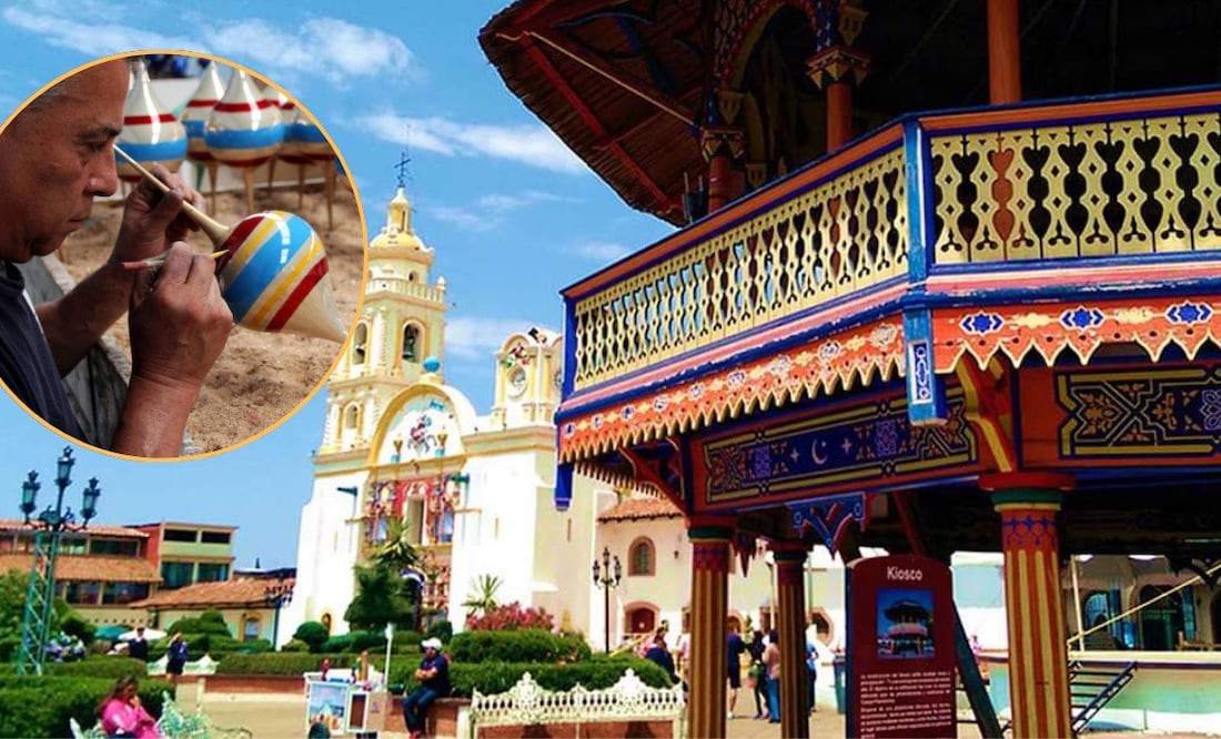 Chignahuapan es un Pueblo Mágico por su alta producción de esferas de vidrio soplado I Foto: El Universal Puebla