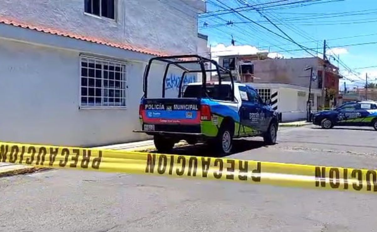 Balacera en Puebla frente a Secundaria Técnica 25 deja un muerto