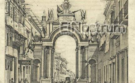 Estos arcos alguna vez enmarcaron calles del Centro Histórico de Puebla