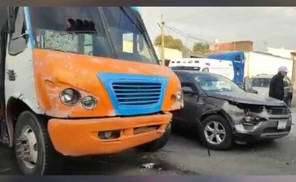 Nueve lesionados por choque entre Galgos del Sur y camioneta en Santa Anita