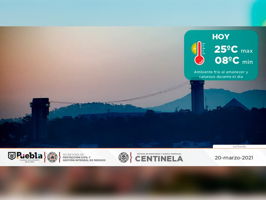 Foto: Protección Civil Municipal Puebla