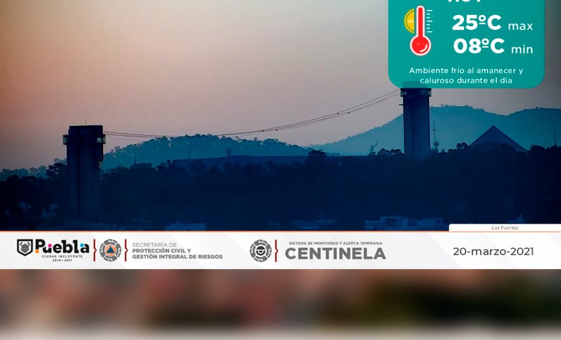 Foto: Protección Civil Municipal Puebla