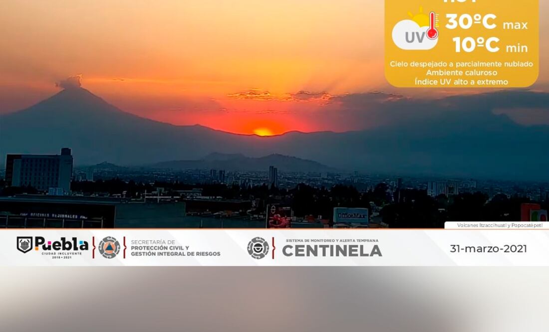 Foto: Protección Civil Municipal Puebla