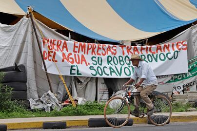 Socavón de Zacatepec. Será Conagua la que determine responsabilidad de Bonafont