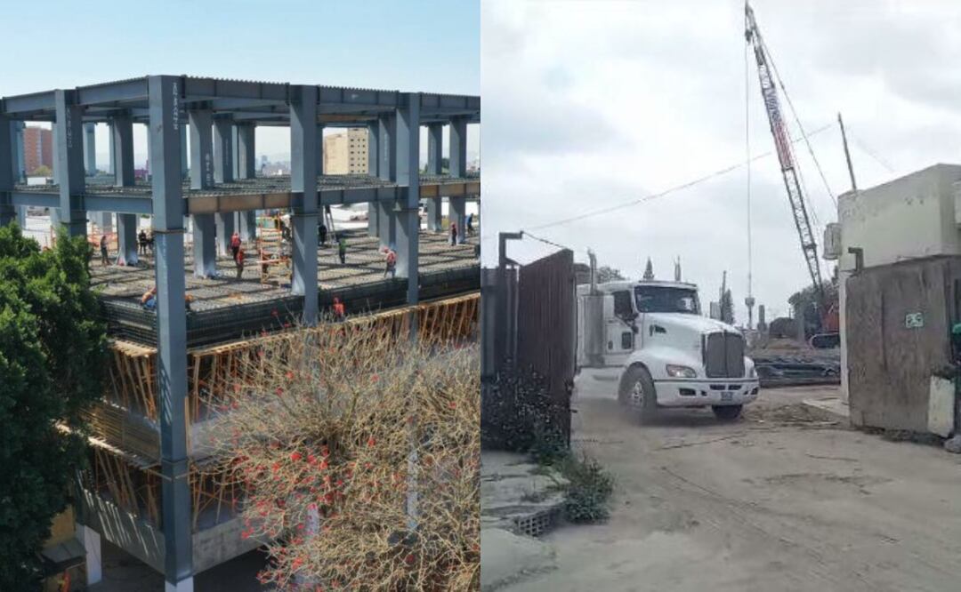 Se observa un avance en la construcción del Hospital IMSS San Alejandro I Foto: EsImagen