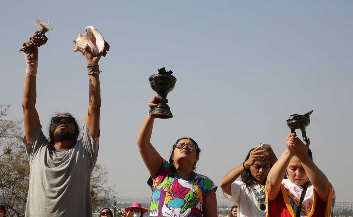 Reciben en las Cholulas el Equinoccio 2022