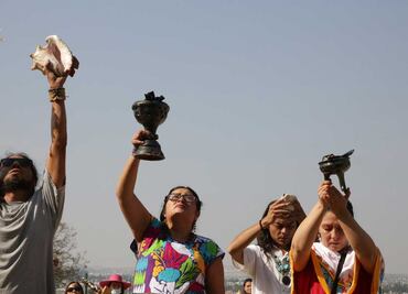 Reciben en las Cholulas el Equinoccio 2022