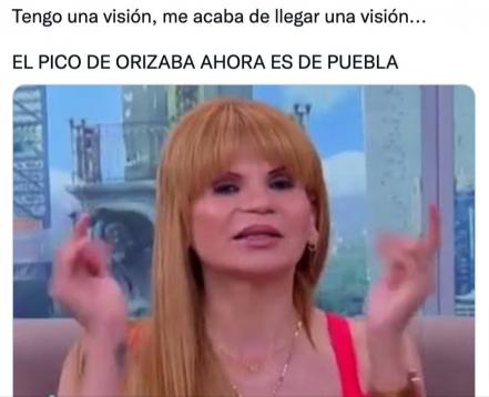 Los mejores memes del Pico de Orizaba que ya es poblano