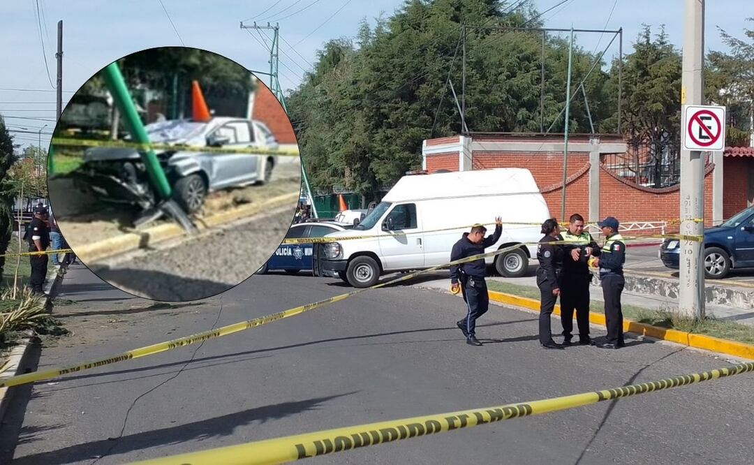 Atentado en el exterior del Colegio Camino Real /  Foto: EsImagen /FGE