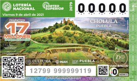 Lotería Nacional ama a Puebla y esto lo demuestra