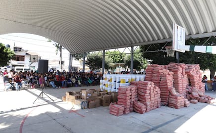 Gobierno del Estado de Puebla apoya mejoramiento de espacios en juntas auxiliares