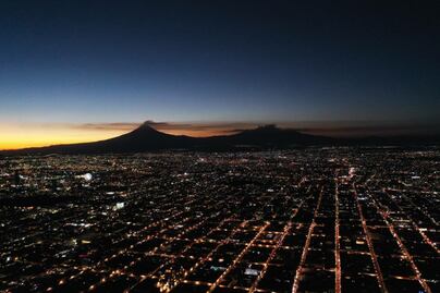 Desde este lugar de Puebla puedes ver los cuatro volcanes más altos de México