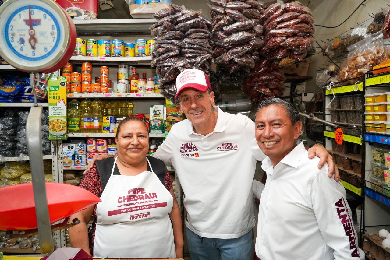 Pepe Chedraui estuvo este día en Los Héroes | Foto Especial