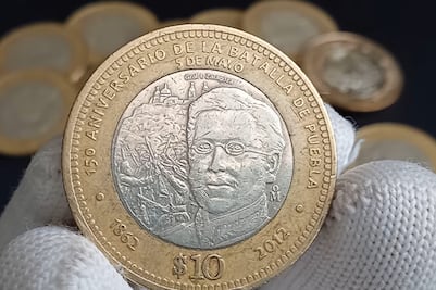 ¿Dónde puedo vender mi moneda de 10 pesos de la Batalla de Puebla?