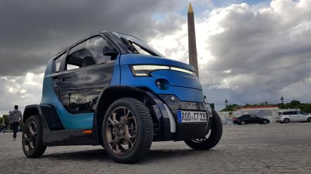 City Transformer CT-1, el micro coche eléctrico que se puede ‘plegar’