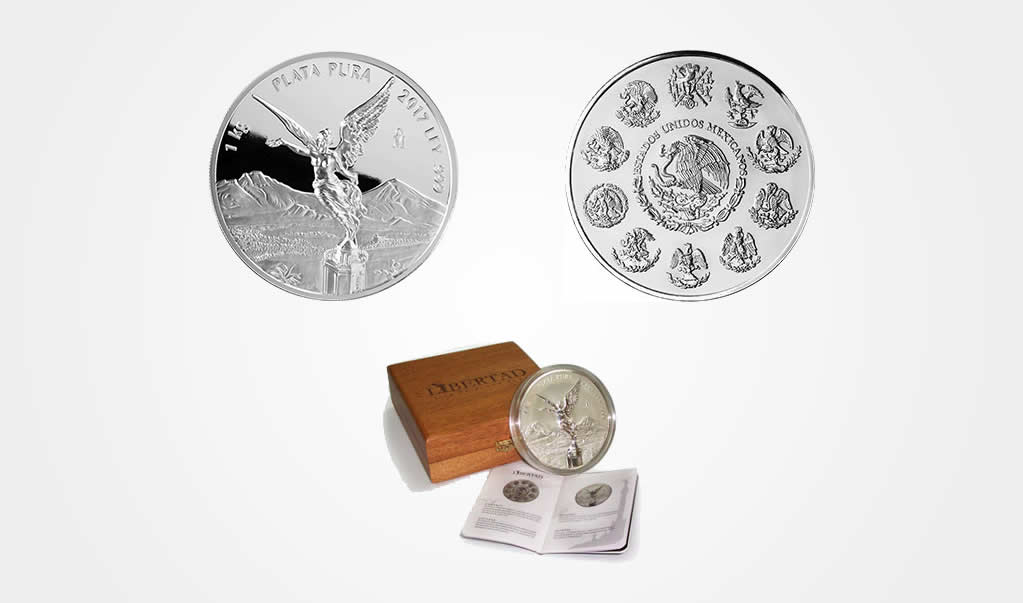 Cómo es la moneda Libertad, la más grande de México con 1 kilo de plata
