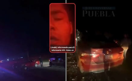 VIDEO Reportero acude a cubrir accidente carretero en Acajete y descubre que las víctimas eran sus hijos