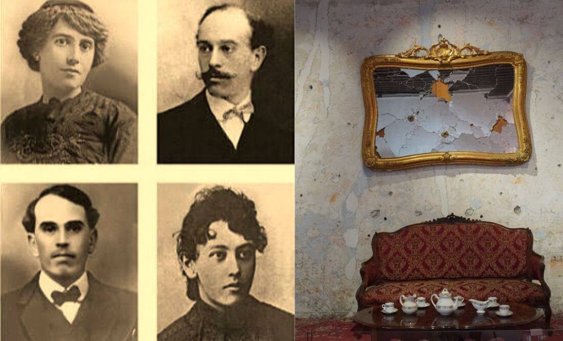 Los hermanos Carmen, Aquiles y Máximo Serdán fueron figuras clave en Puebla durante el inicio de la Revolución Mexicana en 1910. Foto Especial