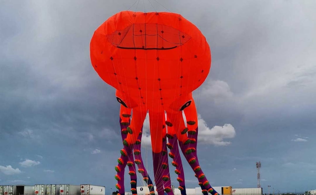 Habrá danza de pulpos y ballenas en el aire, así como exhibición de papalotes gigantes en el Volarte Festival 2023 | Foto: Especial