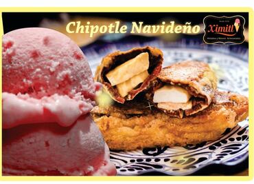 ¿Te atreves a probarlo? Crean helado sabor chipotle navideño