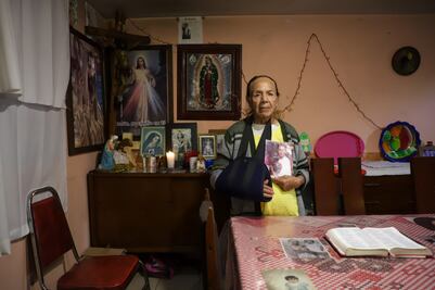 A sus 81 años, Minita sigue buscando a su hijo desaparecido en Puebla