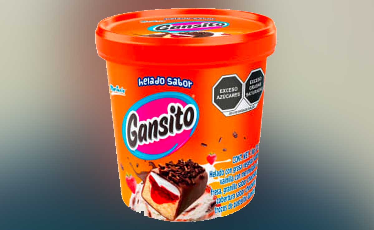 Helado de Gansito ¿realmente sabe a Gansito?