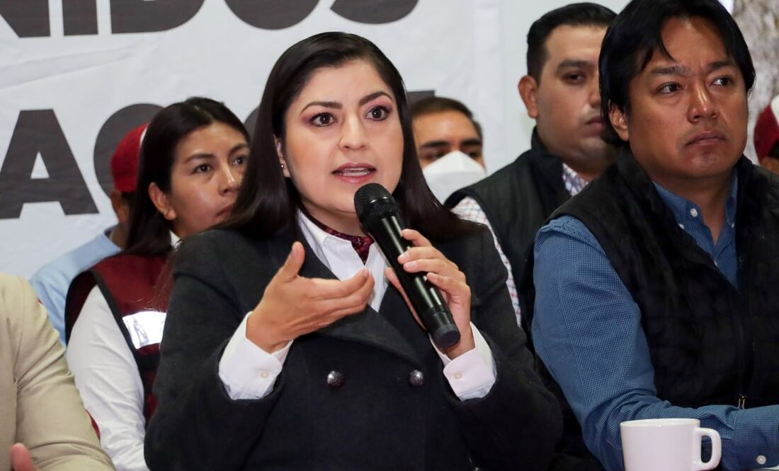 Claudia Rivera Vivanco difunde los puntos de acuerdos que desarrollará Claudia Sheinbaum | Foto: EsImagen