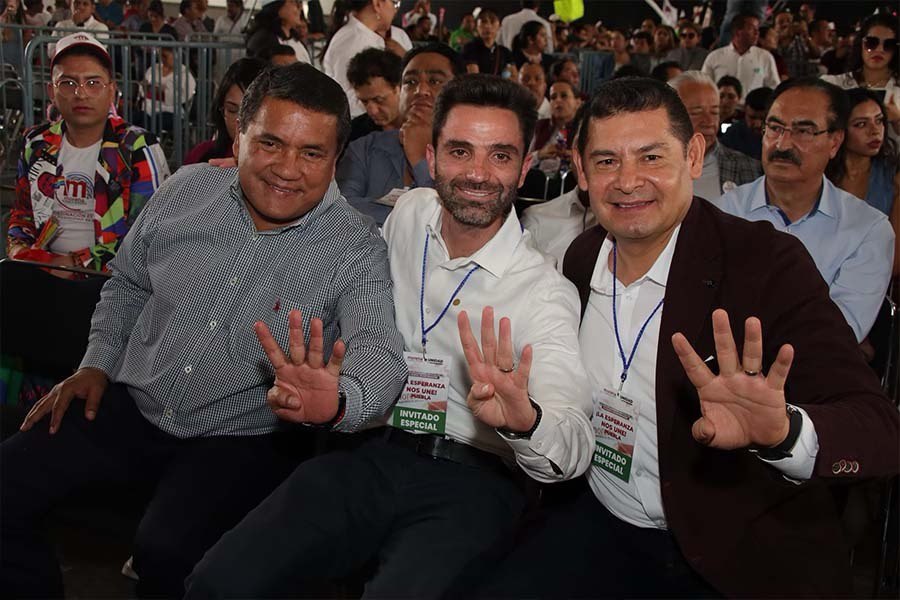 Alejandro Armenta suma a todos los liderazgos de Morena | Fotos Especiales para El Universal Puebla