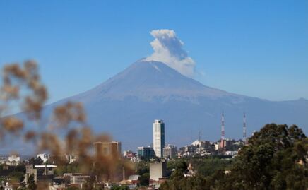 Volcán Popocatépetl emite 148 exhalaciones en las últimas 24 horas