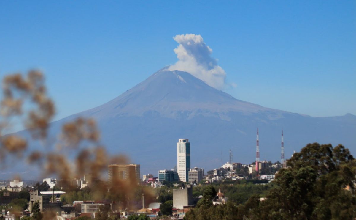 Volcán Popocatépetl emite 148 exhalaciones en las últimas 24 horas
