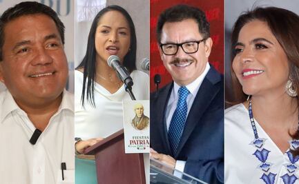 Estos son los 4 aspirantes de Morena a la gubernatura de Puebla