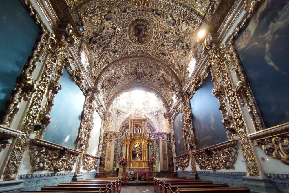 La Capilla del Rosario es uno de los templos más asombrosos de Puebla |  
Agencia Es Imagen para El Universal Puebla