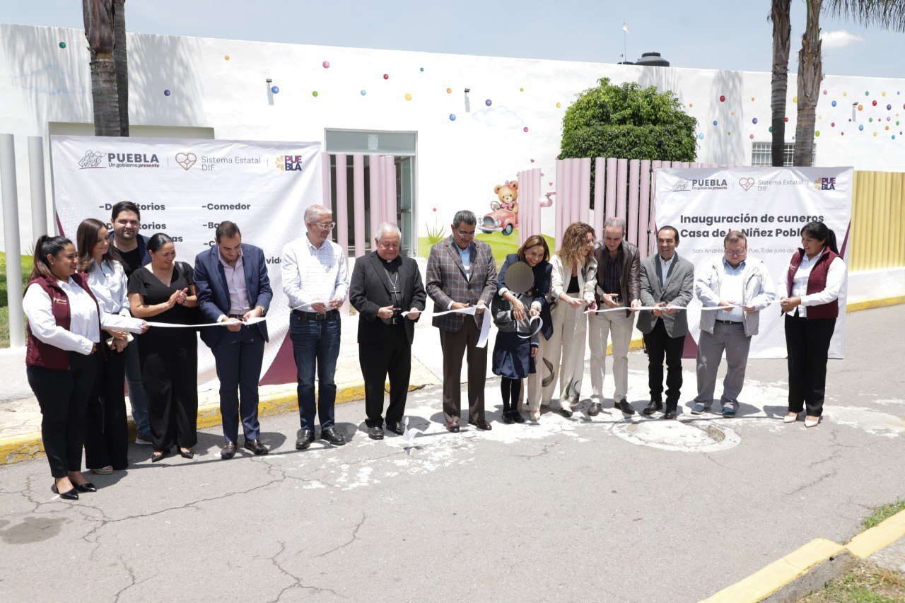 Gaby Bonilla encabezó evento donde se anunciaron varias obras de dignificación en las Casas de Asistencia | Foto: Gobierno del Estado de Puebla