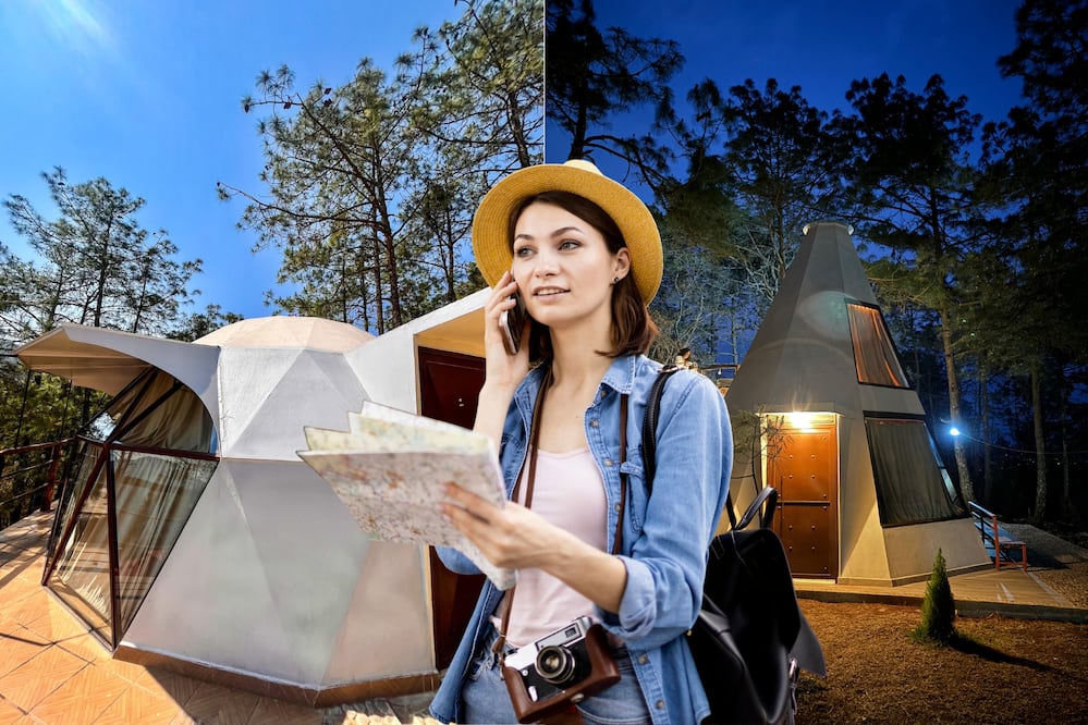 Un Pueblo Mágico con increíbles cabañas es un gran destino | Foto: FB Cabañas Luz y Vida / Freepik