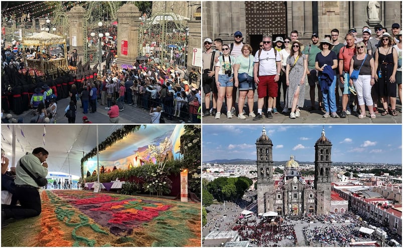 Cerca de un millón de visitantes recibe Puebla en Semana Santa