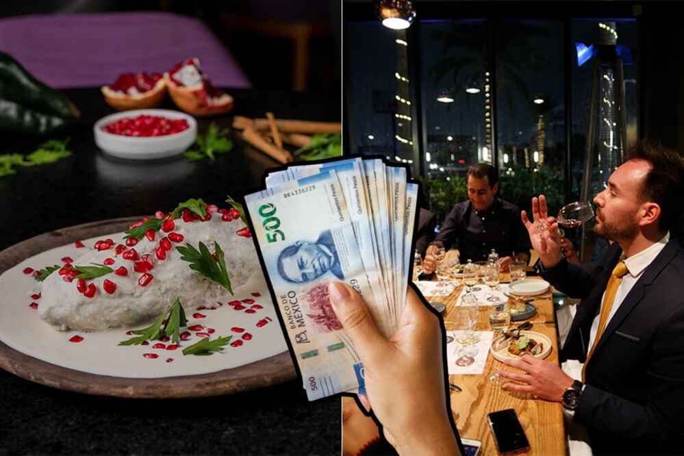 Los chiles en nogada se pueden disfrutar en Intro | Foto: introrestaurant.com / freepik