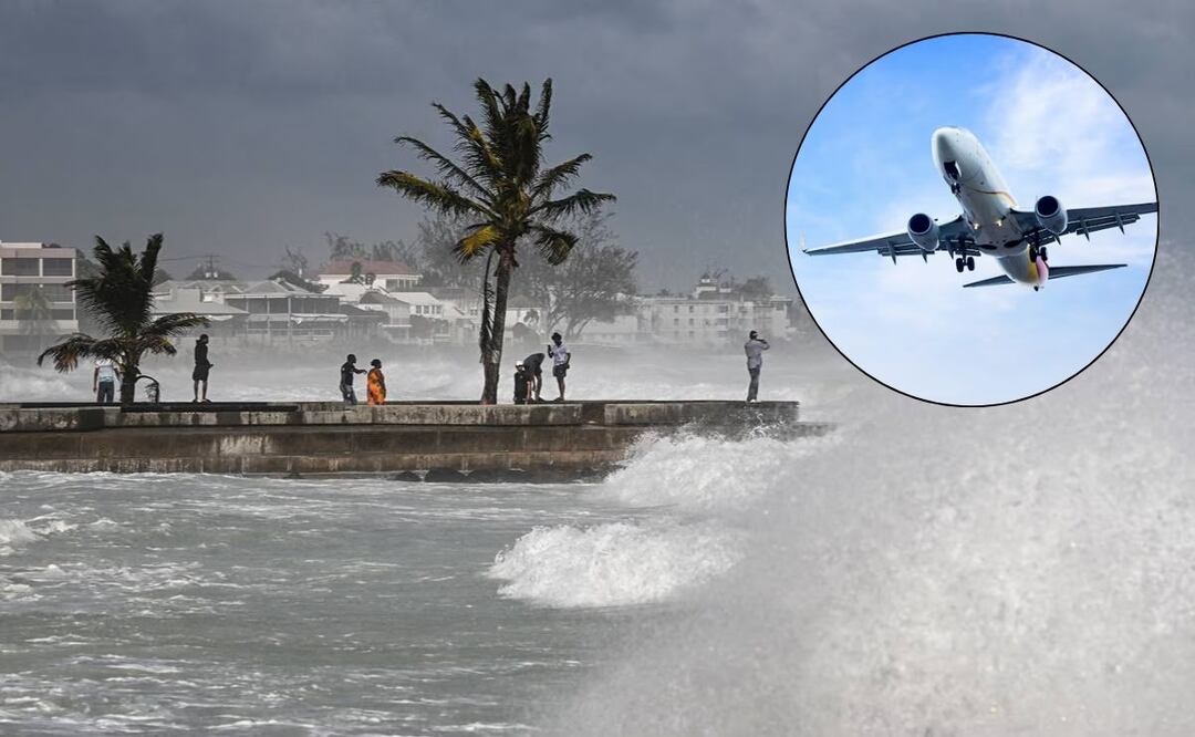 El huracán Beryl ha dejado afectaciones en los vuelos | Foto: Archivo El Universal / Freepik