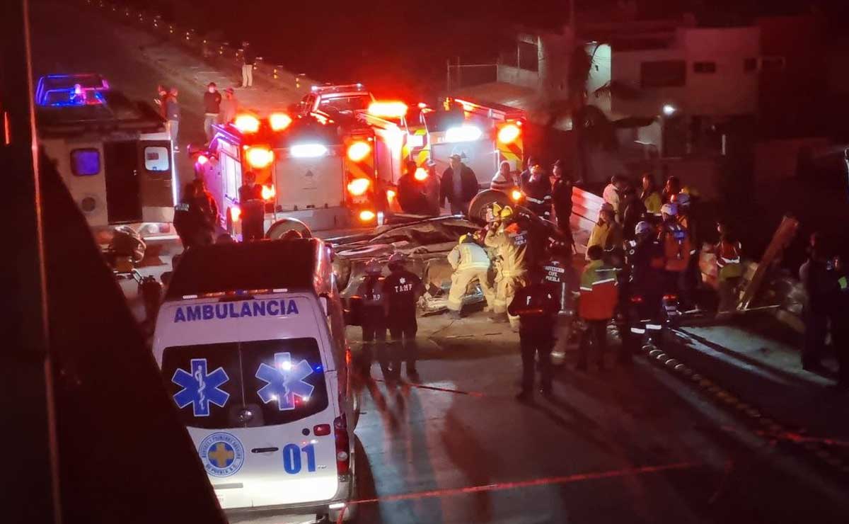 Carambola en Periférico deja un muerto y diez heridos
