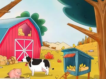 Desafío visual: Tienes solo 8 segundos para encontrar la gallina oculta