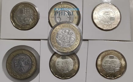 ¿Cuántas monedas de 20 pesos existen y cuál es su valor actual?