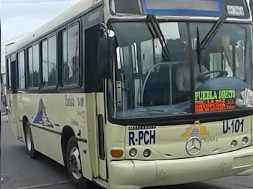Asaltan con violencia Ruta Directo en la Recta a Cholula