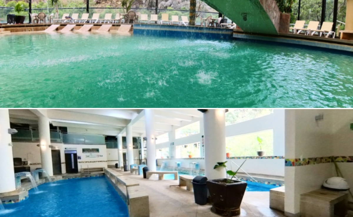 El Pueblo Mágico de las Esferas es famoso por su balneario de aguas termales I Foto: Especial
