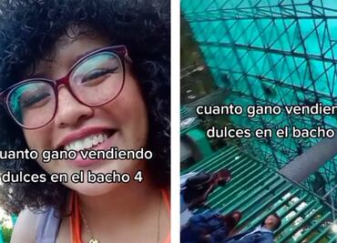 TikTok: joven revela cuánto gana vendiendo dulces; se vuelve viral