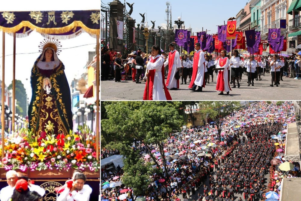 Foto: FB Procesión de Viernes Santo Puebla