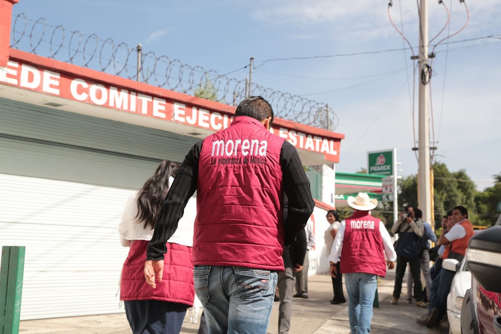 Este sábado 30 de septiembre por la noche se conocerá la decisión de Morena en Puebla | Foto: Agencia Es Imagen para El Universal Puebla
