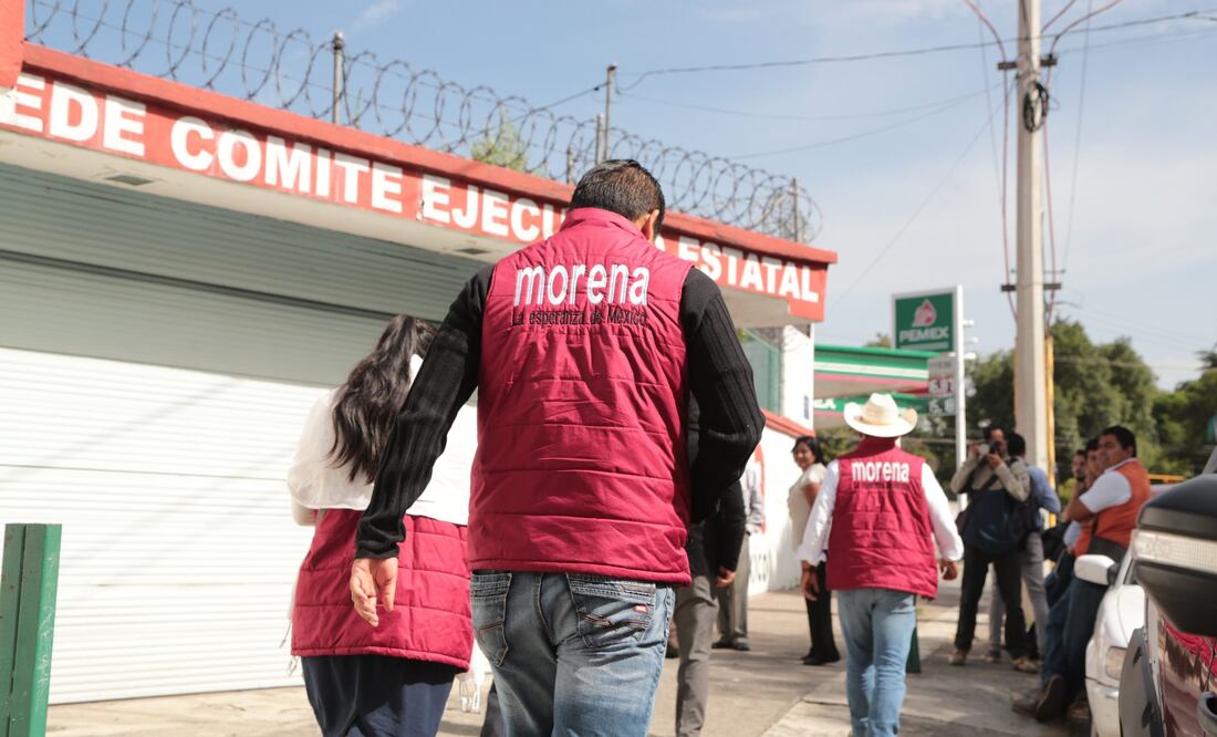 Este sábado 30 de septiembre por la noche se conocerá la decisión de Morena en Puebla | Foto: Agencia Es Imagen para El Universal Puebla
